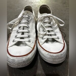 Converse All Star White Canvas Shoes